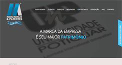 Desktop Screenshot of natalmarcas.com.br